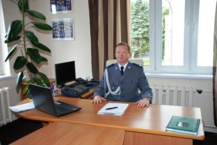 Młodszy inspektor Witold Pająk zapowiada, że weźmie udział w konkursie na szefa złotowskiej policji.