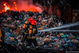 Jastrzębie-Zdrój: kolejny potężny pożar śmieci. Tym razem w  sortowni przy ulicy Norwida! [ZDJĘCIA]