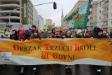 Orszak Trzech Króli przeszedł ulicami Gdyni. Za gwiazdą betlejemską szedł pochód tysięcy mieszkańców