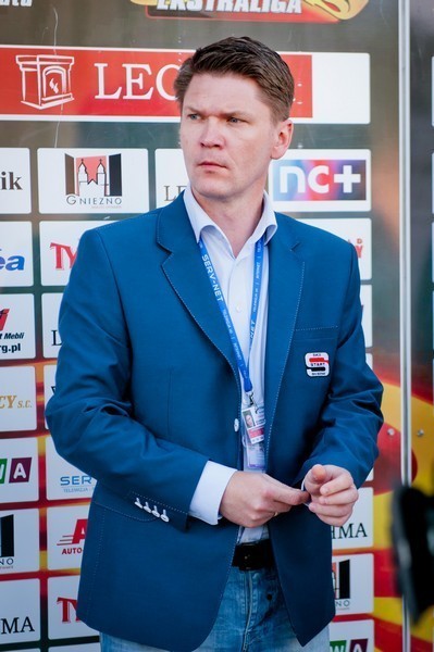 Prezes Arkadiusz Rusiecki w sezonie 2013