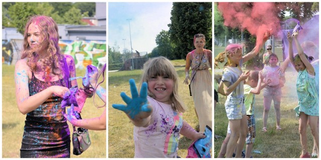 Zabawa z proszkami holi w Głogowie