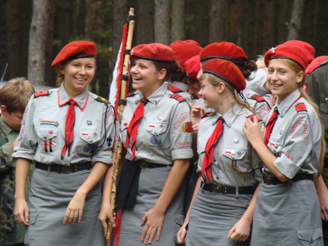 Harcerki z 43 RDH Płomienie oceniają zlot jako wyjątkowo udany