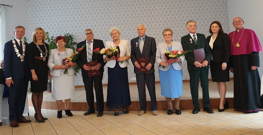 Pary małżeńskie z gminy Śmigiel świętowały złote gody