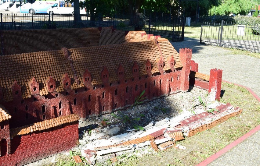 Malbork. Miniatura zamku znów zniszczona - monitoring miejski na razie nie doczeka się rozbudowy