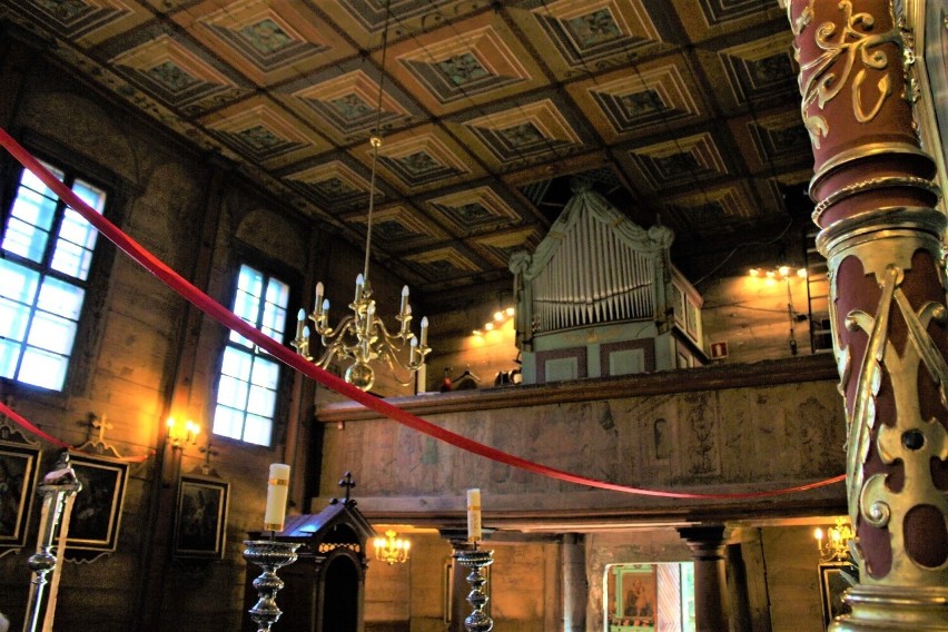 Zabytkowe organy w kościele XVI wiecznym kościele w w...
