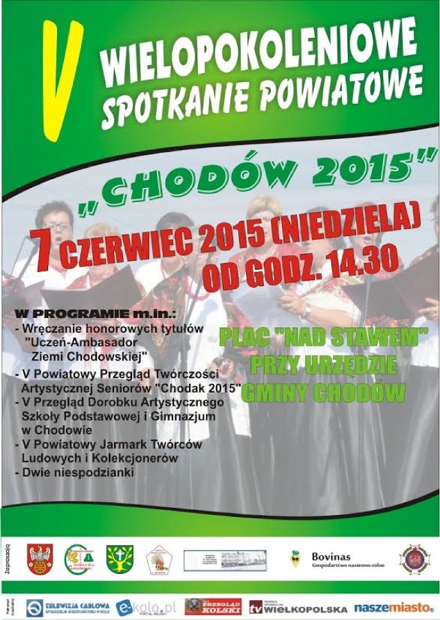 V Wielopokoleniowe Spotkanie Powiatowe Chodów 2015