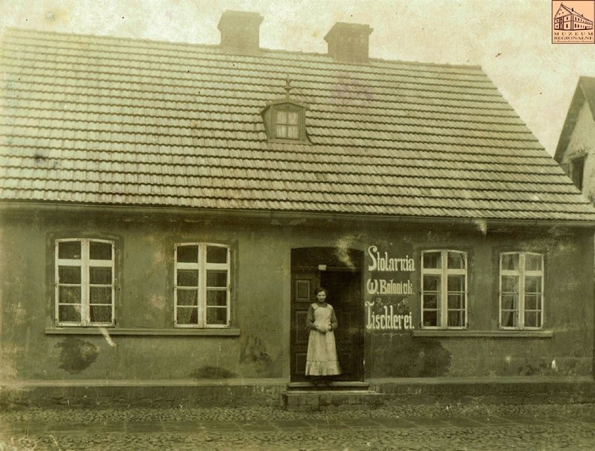 Stolarnia Wincentego Bałoniaka w Kobylinie (sprzed 1919 r.)