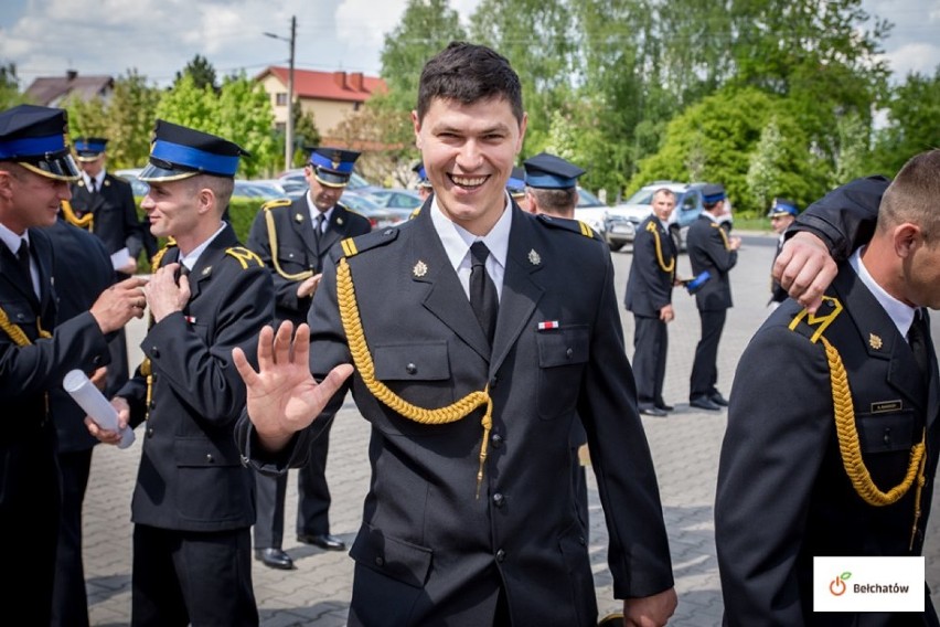 Strażacy zawodowi z Bełchatowa świętowali dziś z okazji Dnia Strażaka