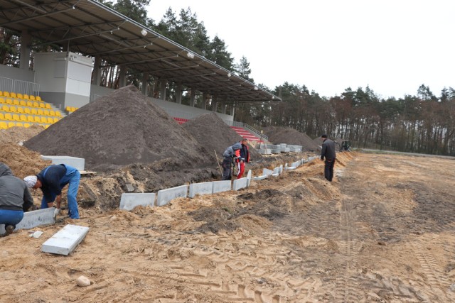 Przebudowa stadionu w Radziejowie