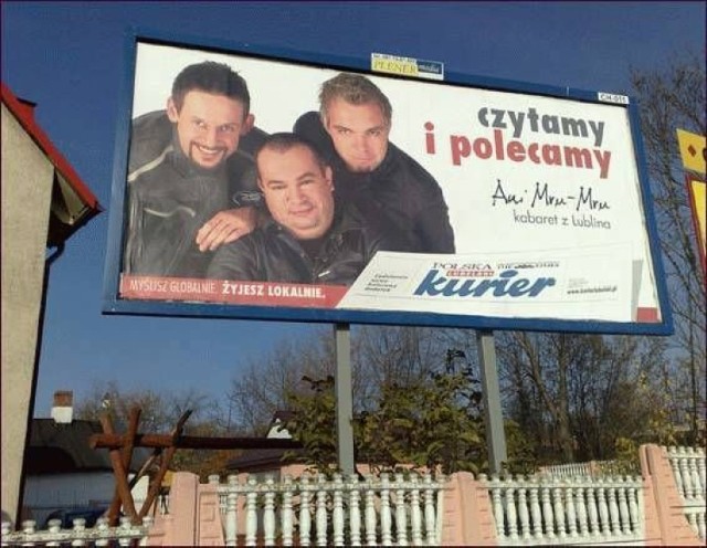 Kabaret Ani Mru-Mru w kampanii Kuriera Lubelskiego