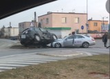 Poważny wypadek na Chmurnej w Bydgoszczy. Spore utrudnienia w ruchu