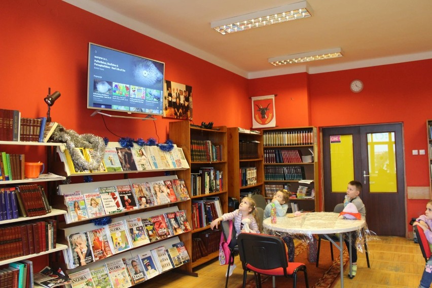 Pierwszy tydzień ferii w kazimierskiej bibliotece minął w...