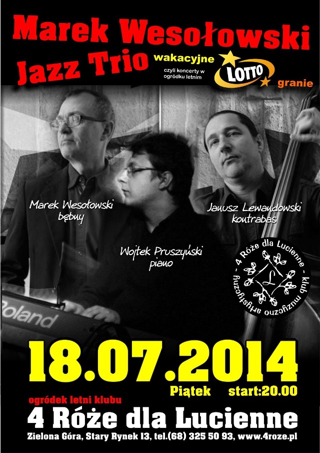 Marek Wesołowski Jazz Trio - Wakacyjne LOTTO Granie