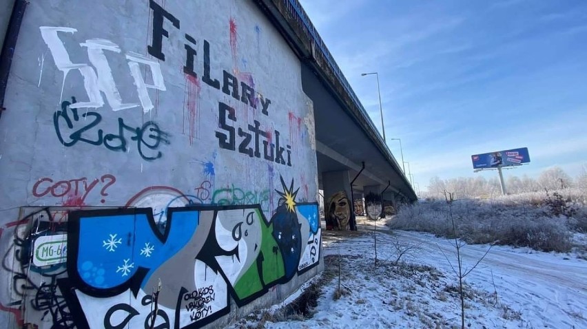 Filary Sztuki to niezwykła galeria ulicznej twórczości,...