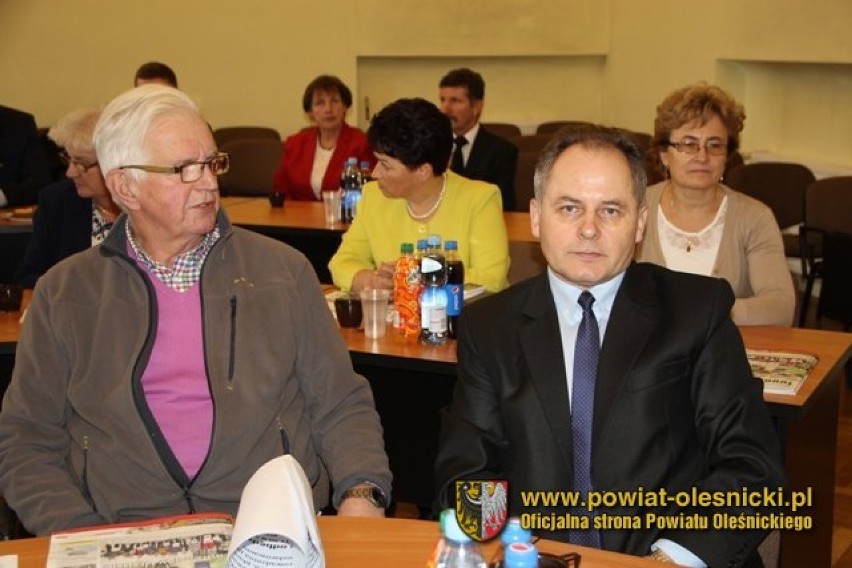 Dolnośląska Izba Rolnicza Powiatu Oleśnickiego obradowała w sali sesyjnej starostwa.
