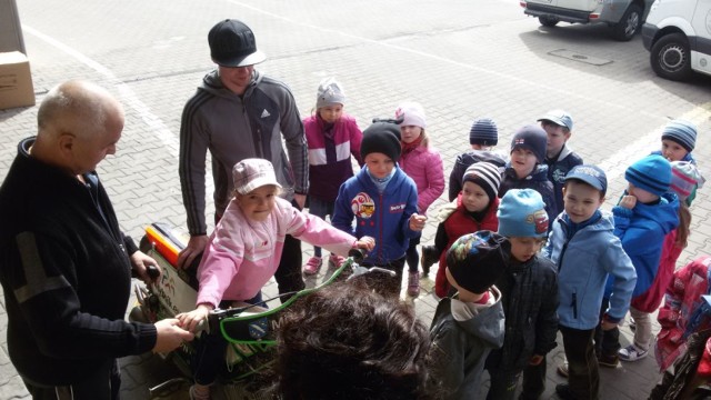 ŻKS ROW Rybnik gościł przedszkolaków