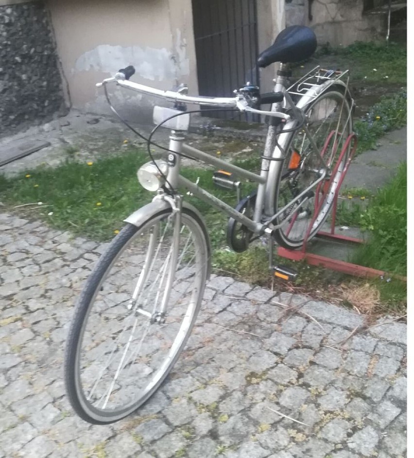 Rower ukradziony ze stacji PKP Malbork Kałdowo