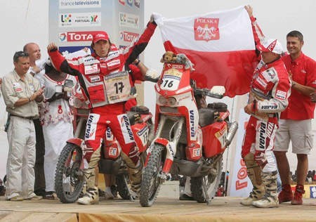 Polska ekipa na mecie Rajdu Dakar. Ale zarówno obaj motocykliści Orlen Team, Jacek Czachor i Marek Dąbrowski, jak Krzysztof Hołowczyc już myślą o następnym.