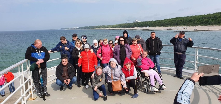 Wycieczka osób niepełnosprawnych i z WTS nad Bałtyk