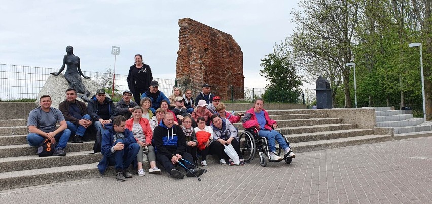 Wycieczka osób niepełnosprawnych i z WTS nad Bałtyk