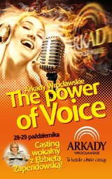 Casting do &quot;The power of Voice&quot; w październiku we Wrocławiu