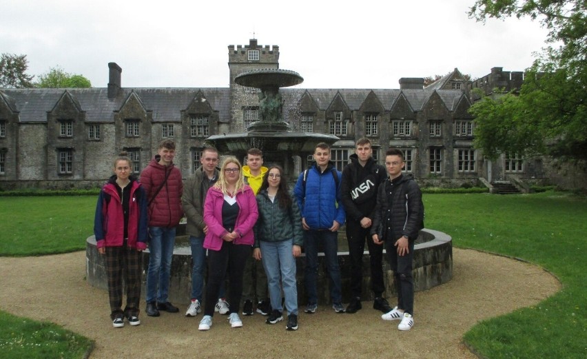 Uczniowie tarnobrzeskiego "Górnika" byli na miesięcznym stażu w Irlandii i Szwecji w ramach programu Erasmus+. Co tam robili? Zobacz zdjęcia