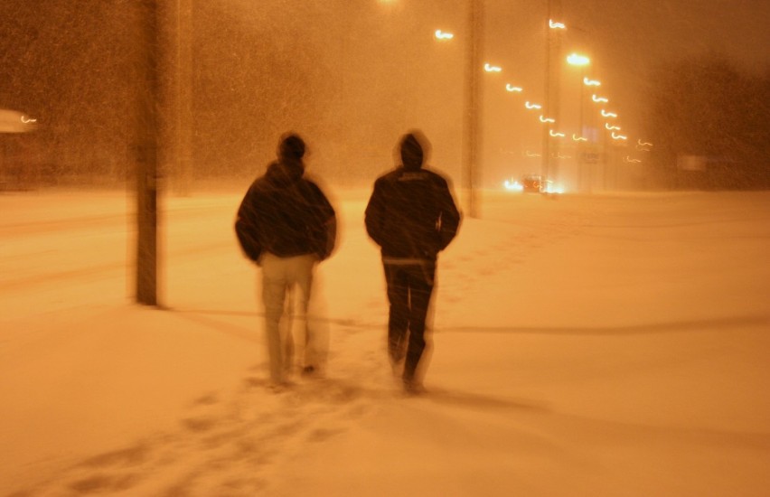 Zima w Lublinie: Atak śnieżycy