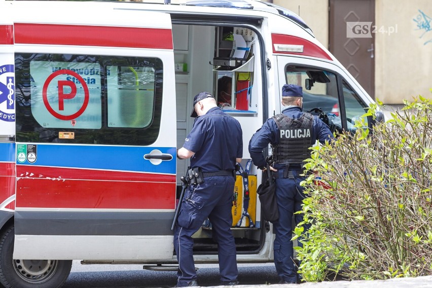 Przy ul. Arkońskiej w Szczecinie wybuchł gaz. Ranne są dwie osoby. ZDJĘCIA - 19.05.2021