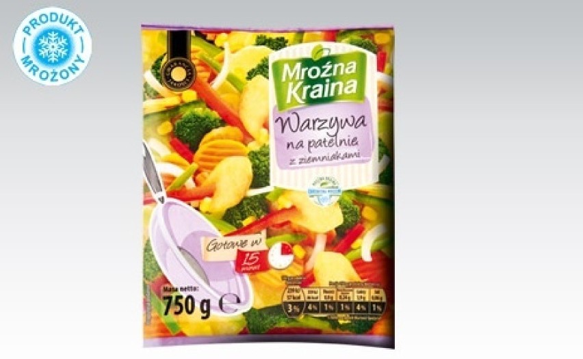 Warzywa na patelnię z ziemniakami Mroźna Kraina 750g