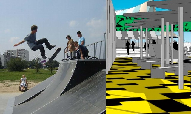Skatepark w Katowicach / Projekt skateparku w Parku Śląskim