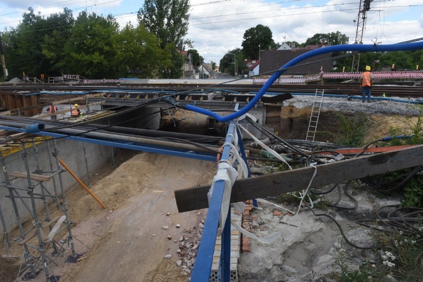 Tak wygląda plac budowy przy ul. Batorego w Zielonej Górze