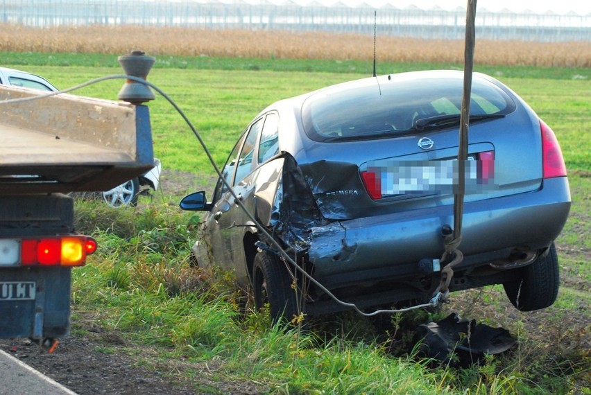 Wypadek w Fabianowie: Dwa samochody zderzyły się w...