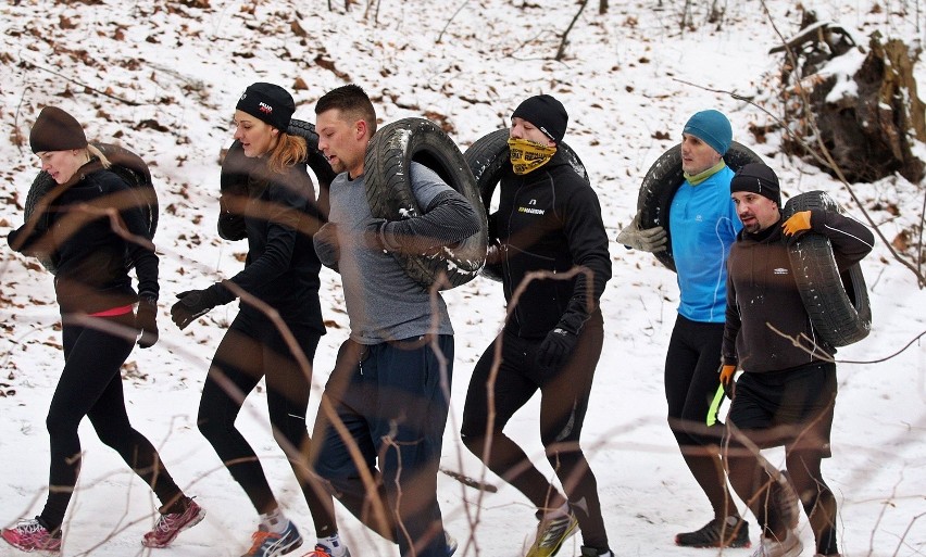 Trening przed ekstremalnym biegiem Mud Max