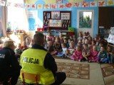 Dzieci z Przedszkola nr 8 w Malborku spotkały się z policjantami