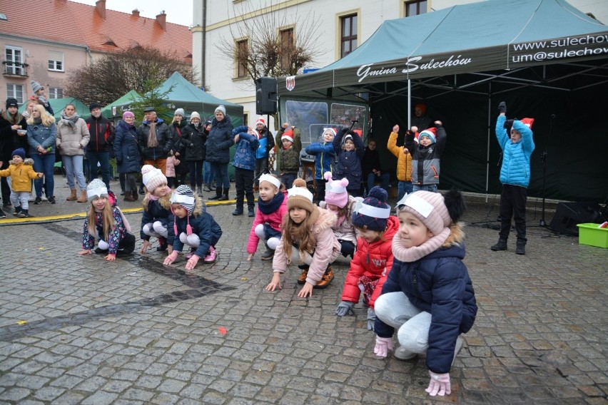 Na jarmarku bożonarodzeniowym w Sulechowie nie zabrakło...