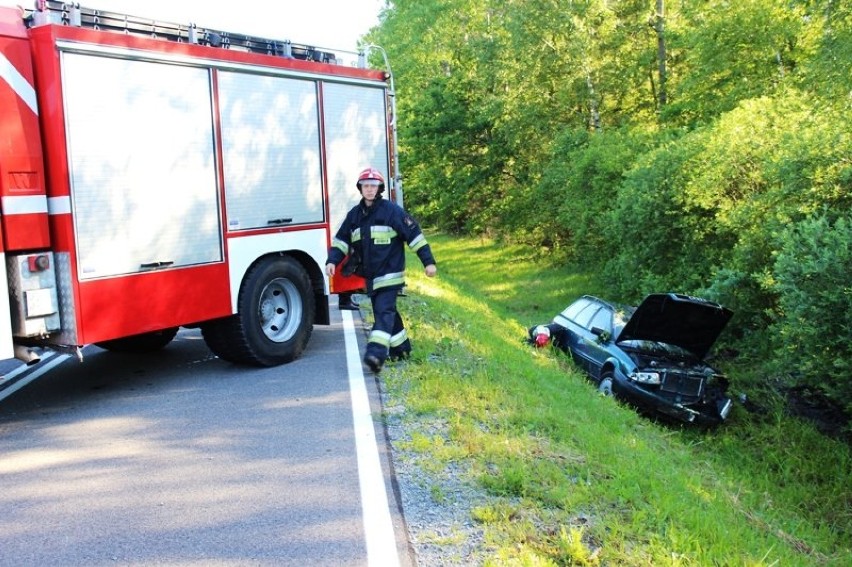 Wypadek kolo Braniewa