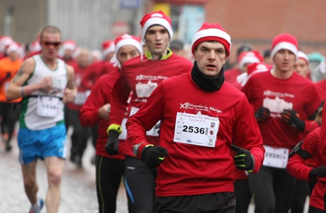 Strażnicy w Półmaratonie Świętych Mikołajów