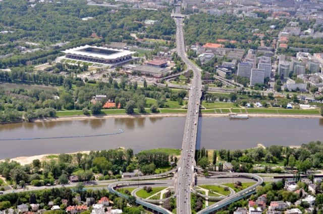 most łazienkowski zamknięty utrudnienia