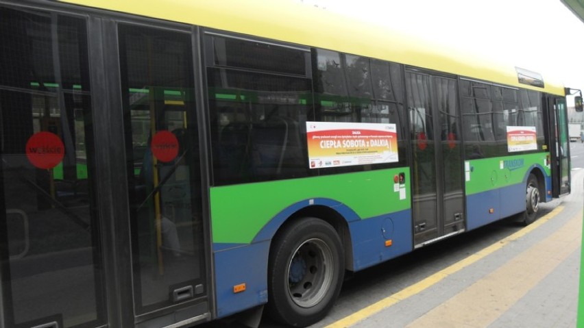 Do elektrociepłowni kursował specjalny autobus.