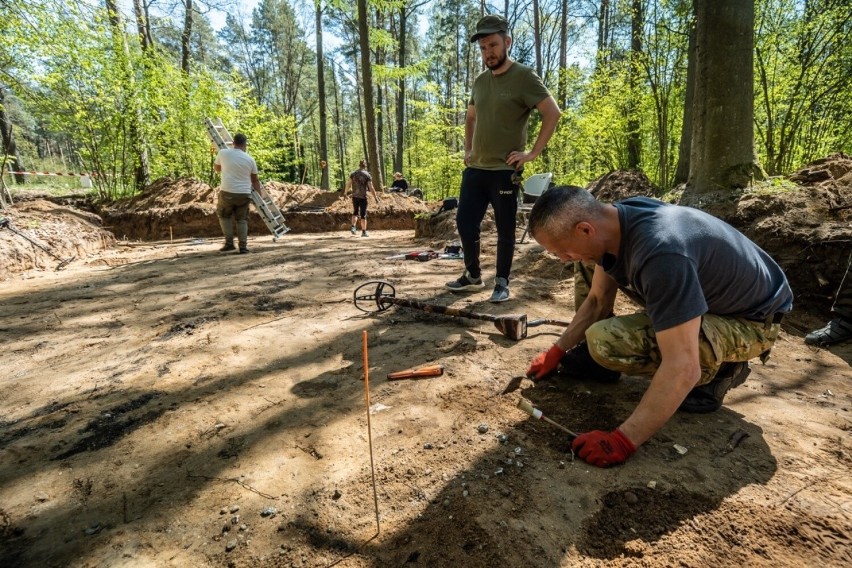 Oddział IPN Gdańsk odkrył zbiorową mogiłę ofiar niemieckiej...