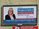 PKW o bilbordach Joanny Kopcińskiej. Kampania wyborcza niezgodna z prawem
