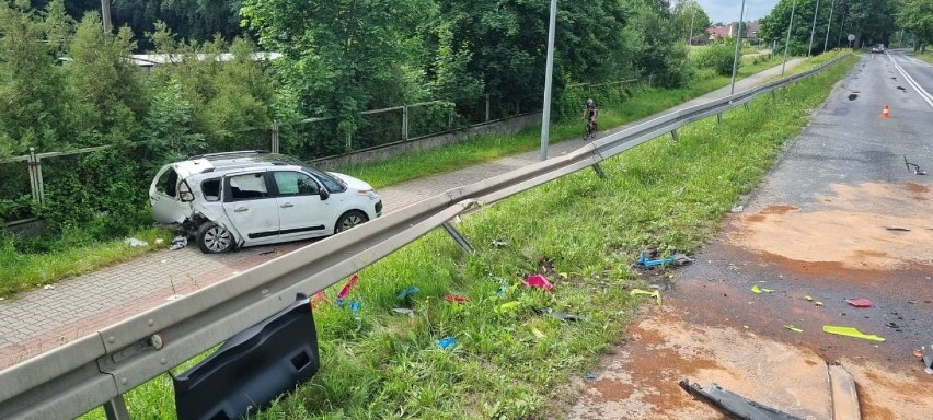 Do groźnego zdarzenia doszło na ulicy 6 Dywizji Piechoty.