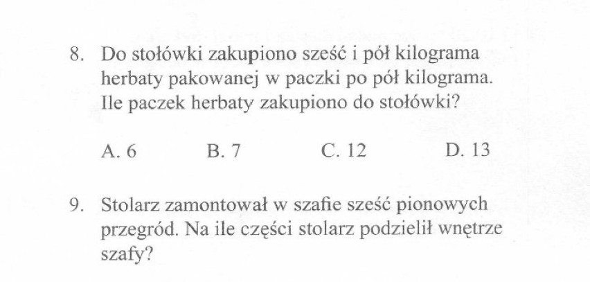 TEST TRZECIOKLASISTY 2013 - w poniedziałek, 21 maja. ...