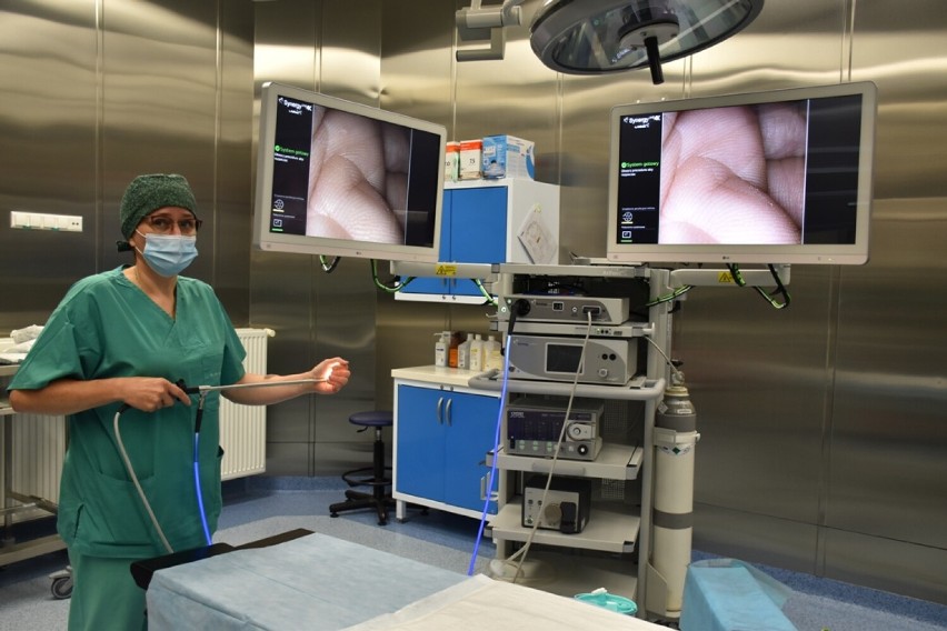 Na blok operacyjny szpitala w Bochni trafił nowy laparoskop...