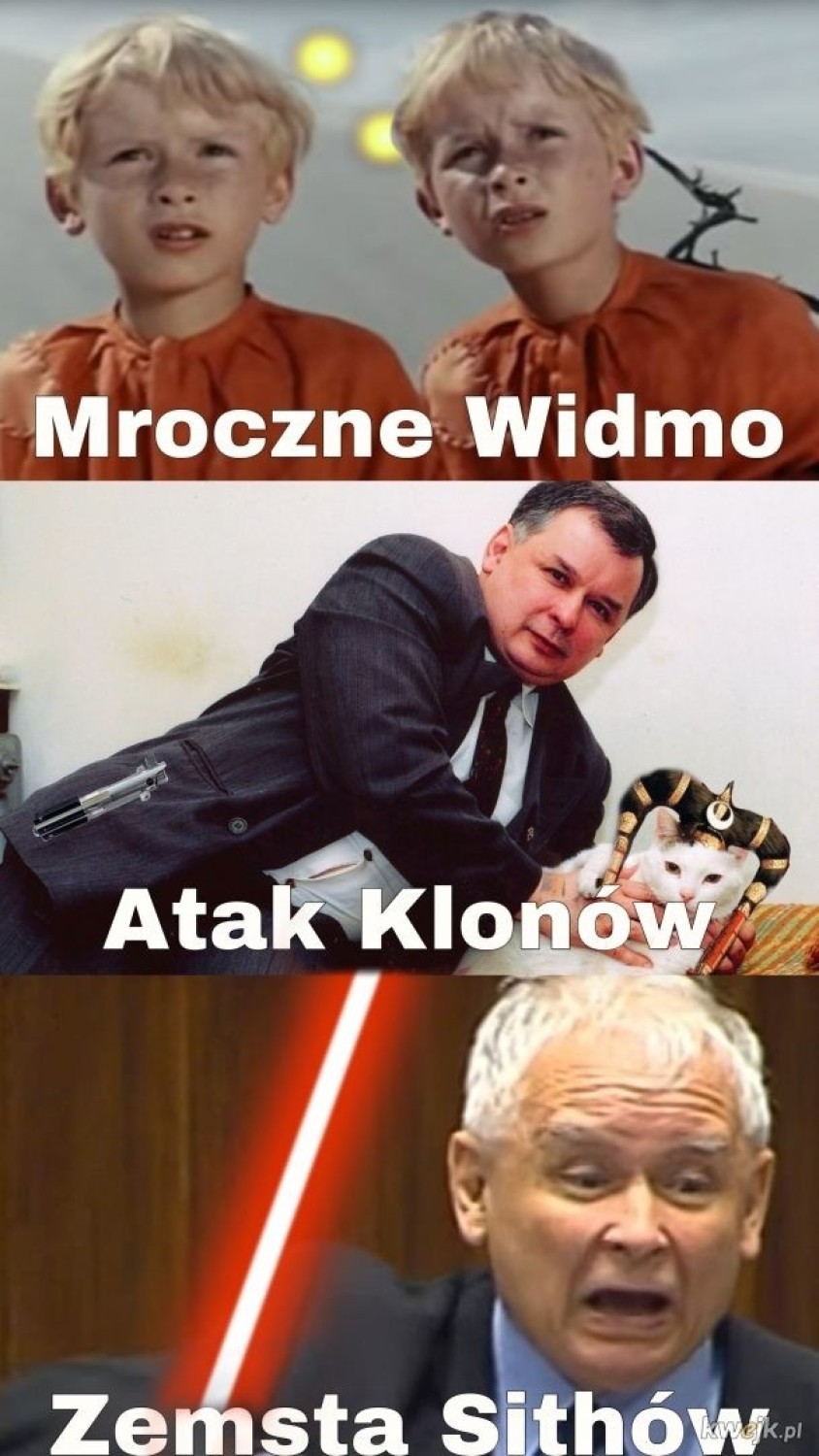 Najlepsze MEMY o Jarosławie Kaczyńskim. Jedni go kochają, inni nienawidzą [GALERIA] 