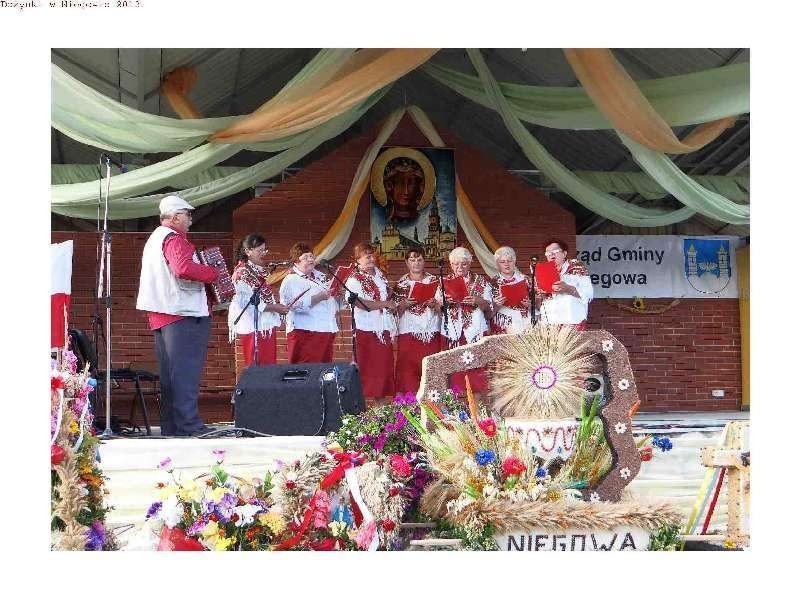 Dożynki Gminno-Parafialne Niegowa 2013