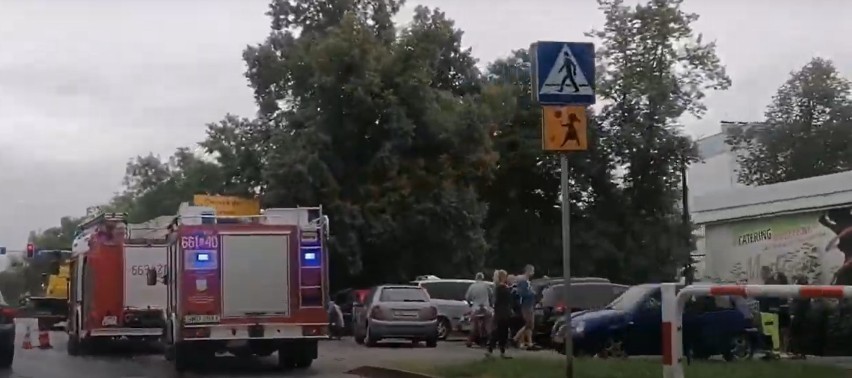 Na ulicy Raciborskiej zderzyły się dwa samochody osobowe