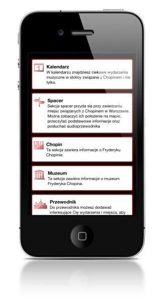 Aplikacja mobilna &quot;Warszawa Chopina&quot; już dostępna dla turystów