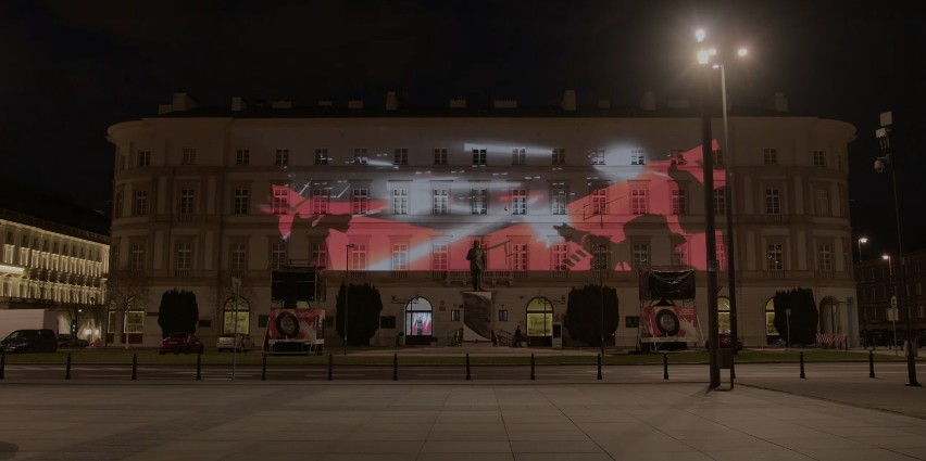 Kino plenerowe w Warszawie. Spektakularna animacja komputerowa na placu Piłsudskiego. "Opowieść o III Powstaniu Śląskim" 