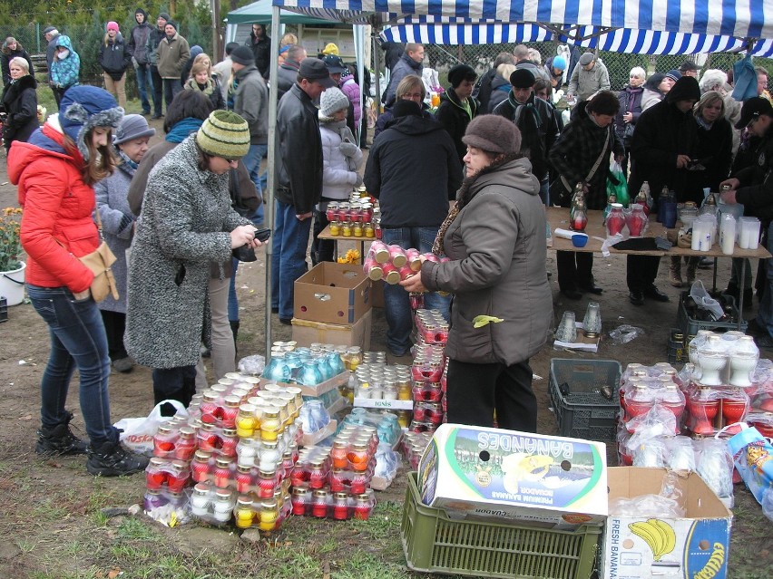 1 listopada 2012 na cmentarzu w Wejherowie w naszym obiektywie